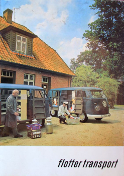 "Flotter Transport" Volkswagen Magazine 1964 (9300)